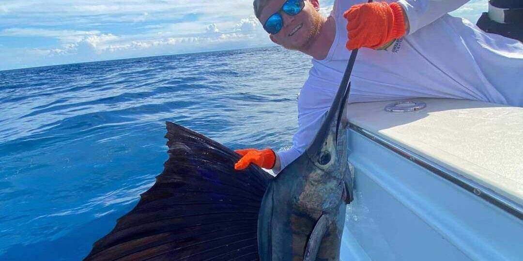 quepos offshore fishing charters marina pez vela