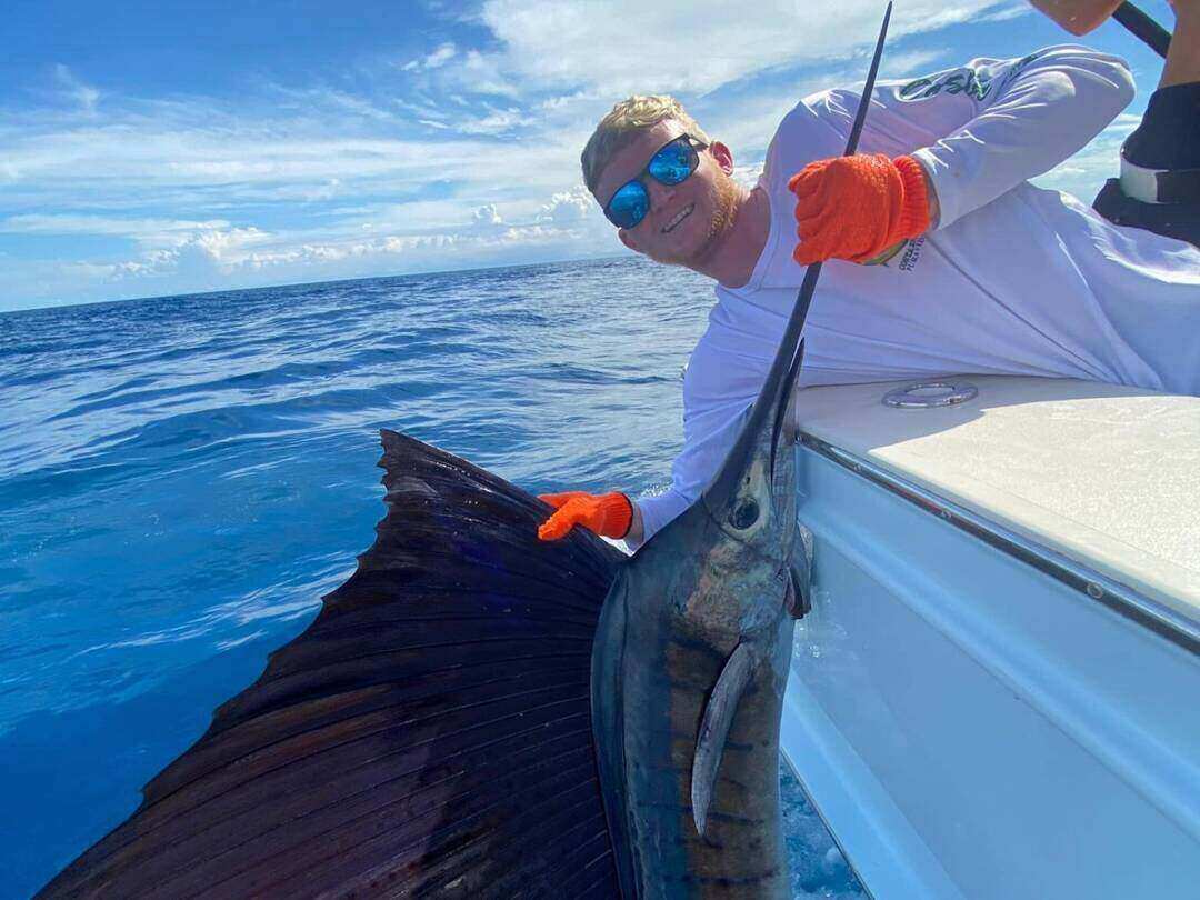 quepos offshore fishing charters marina pez vela